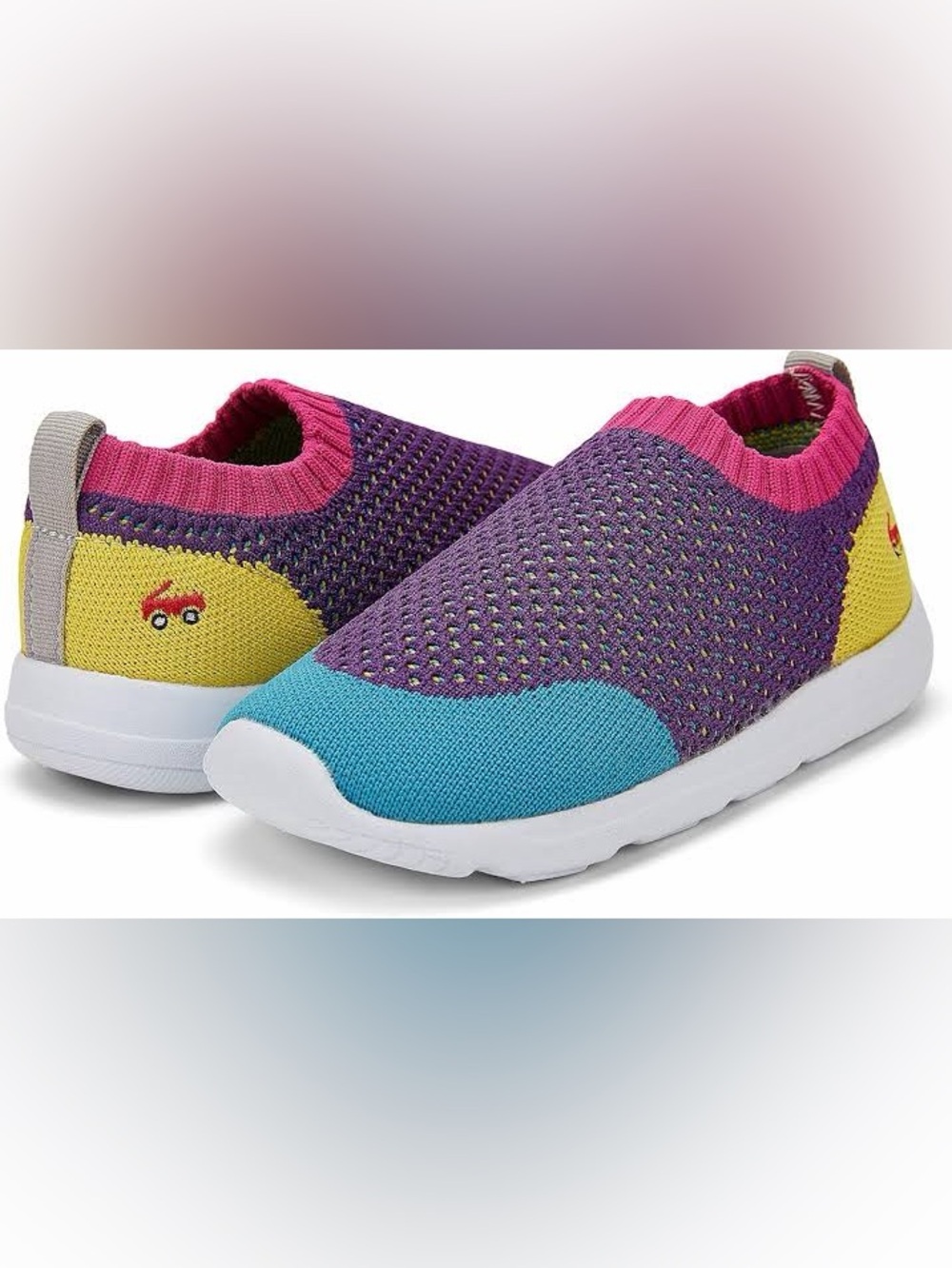 See Kai Run Ryder Knit FlexiRun, Purple/Multi, 9 Toddler